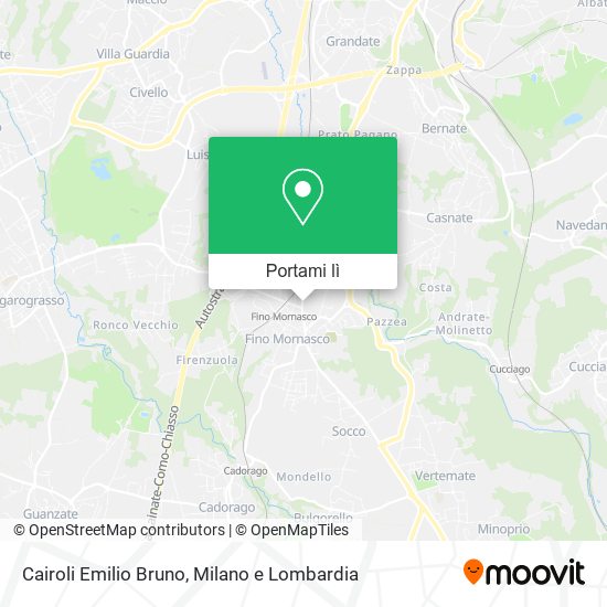 Mappa Cairoli Emilio Bruno