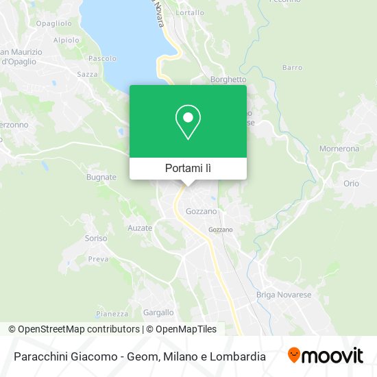 Mappa Paracchini Giacomo - Geom