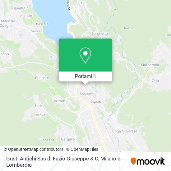 Mappa Gusti Antichi Sas di Fazio Giuseppe & C