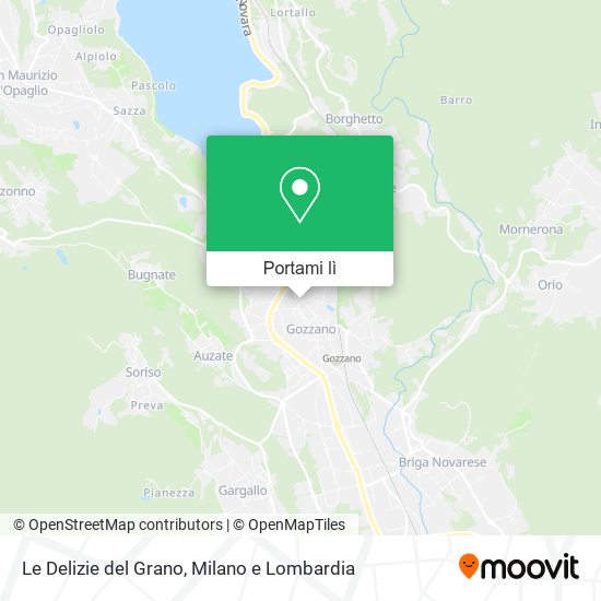 Mappa Le Delizie del Grano