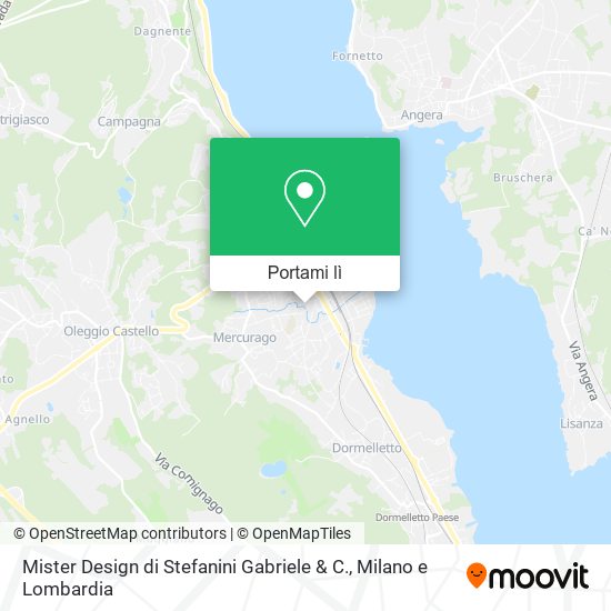 Mappa Mister Design di Stefanini Gabriele & C.
