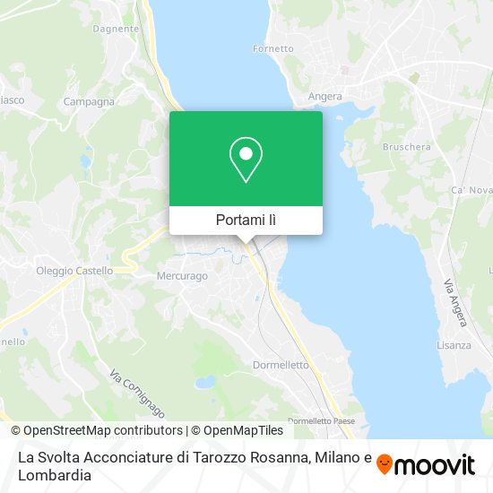 Mappa La Svolta Acconciature di Tarozzo Rosanna