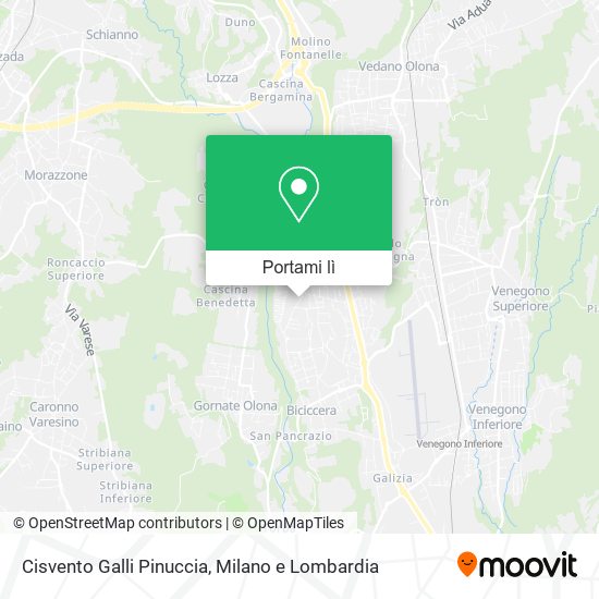 Mappa Cisvento Galli Pinuccia