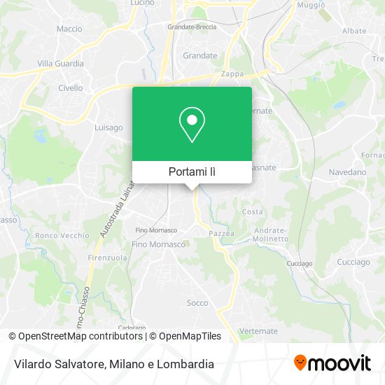 Mappa Vilardo Salvatore