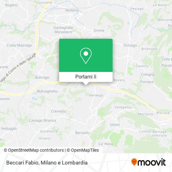 Mappa Beccari Fabio