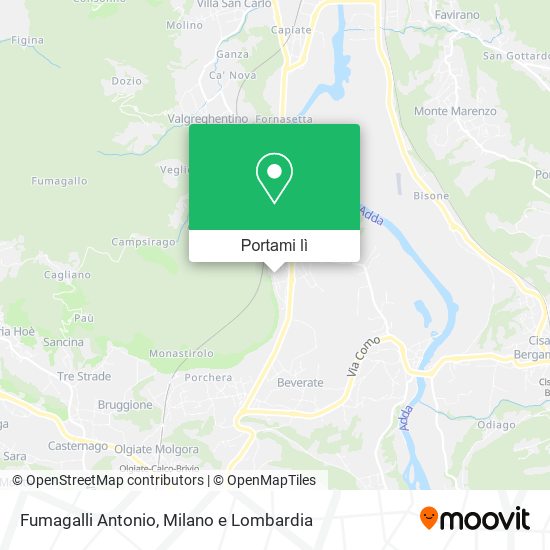Mappa Fumagalli Antonio