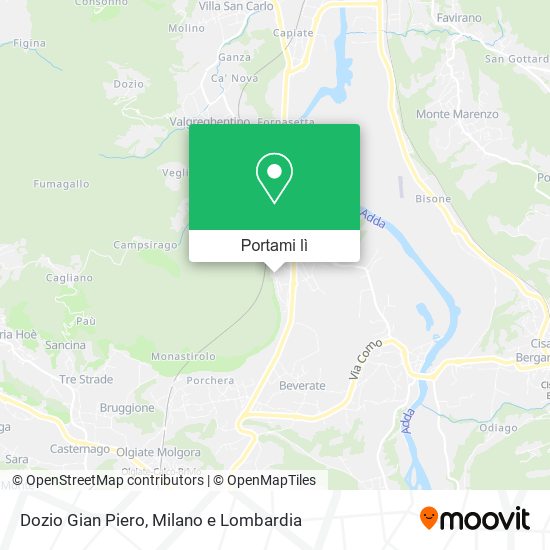 Mappa Dozio Gian Piero
