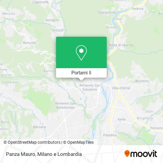 Mappa Panza Mauro