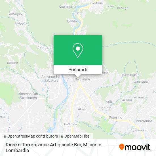 Mappa Kiosko Torrefazione Artigianale Bar