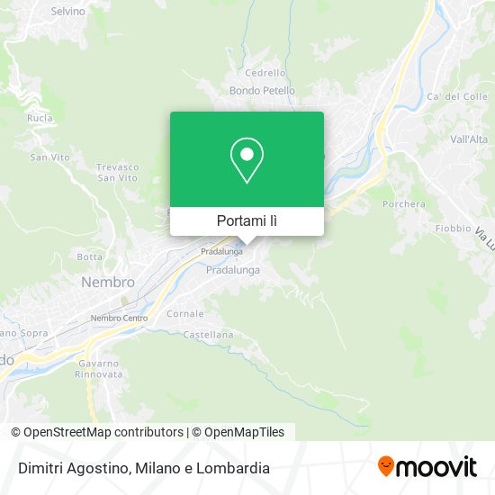 Mappa Dimitri Agostino
