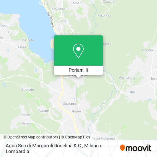 Mappa Agua Snc di Margaroli Roselina & C.