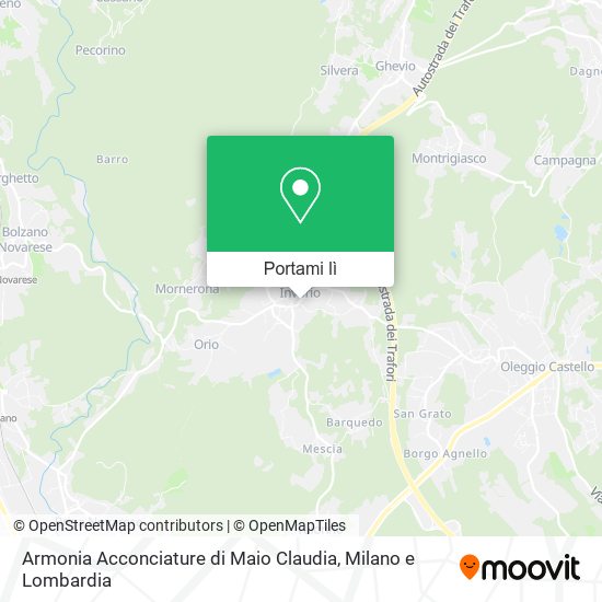 Mappa Armonia Acconciature di Maio Claudia