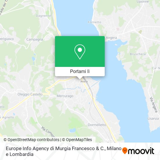 Mappa Europe Info Agency di Murgia Francesco & C.