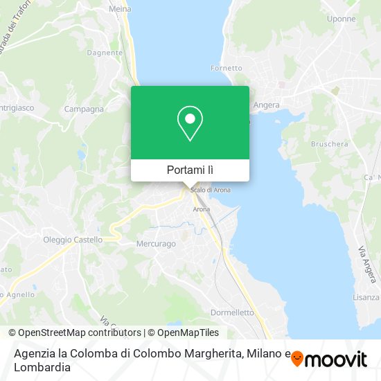 Mappa Agenzia la Colomba di Colombo Margherita