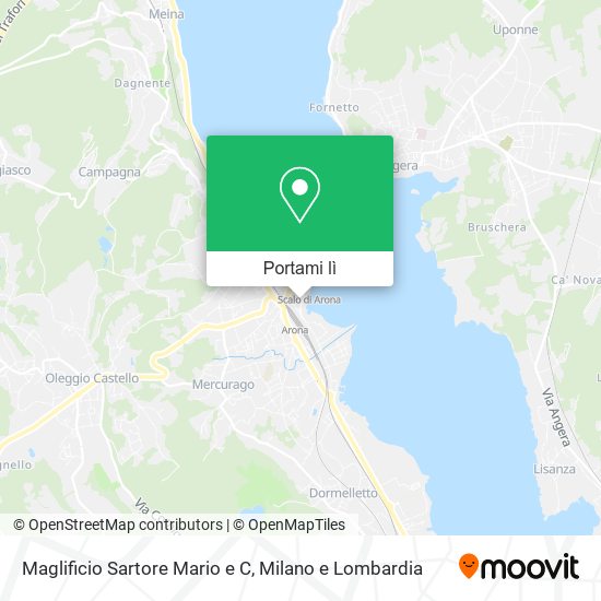 Mappa Maglificio Sartore Mario e C