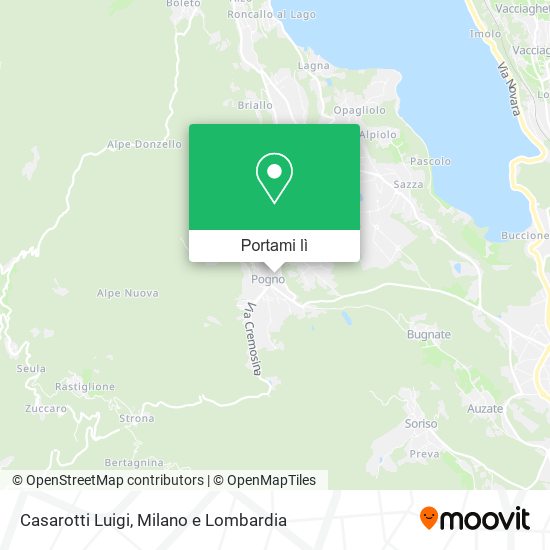 Mappa Casarotti Luigi