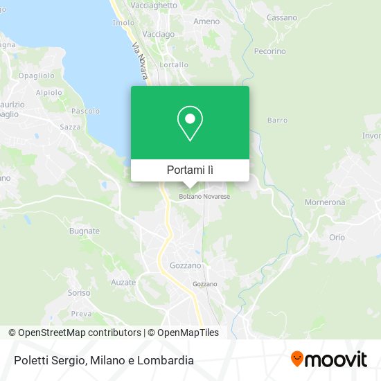 Mappa Poletti Sergio