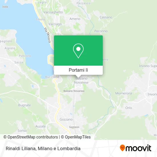 Mappa Rinaldi Liliana