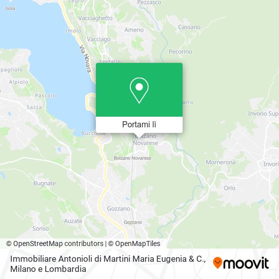 Mappa Immobiliare Antonioli di Martini Maria Eugenia & C.