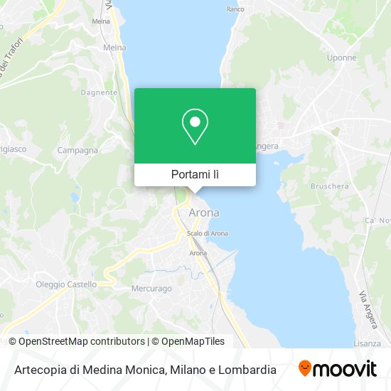 Mappa Artecopia di Medina Monica