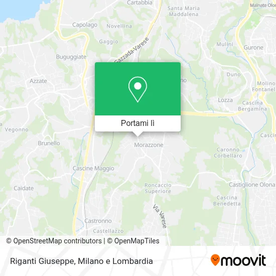 Mappa Riganti Giuseppe