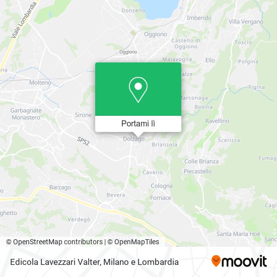 Mappa Edicola Lavezzari Valter