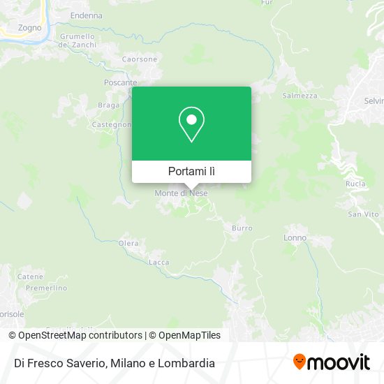 Mappa Di Fresco Saverio