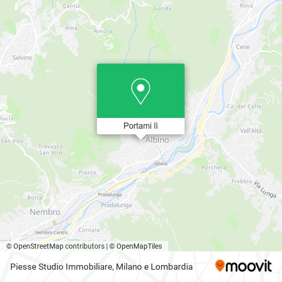 Mappa Piesse Studio Immobiliare