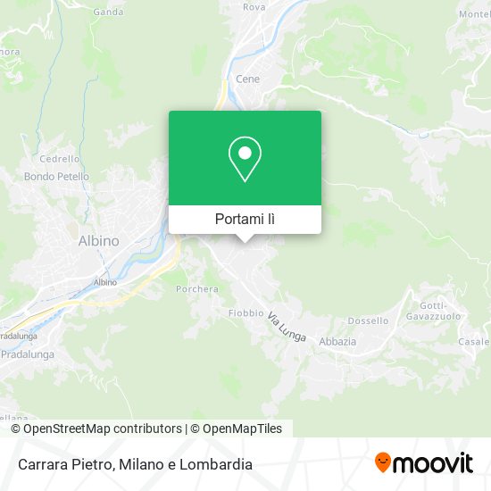 Mappa Carrara Pietro