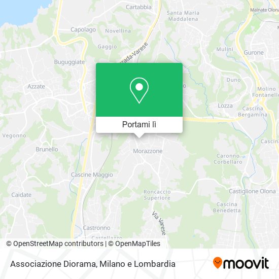 Mappa Associazione Diorama