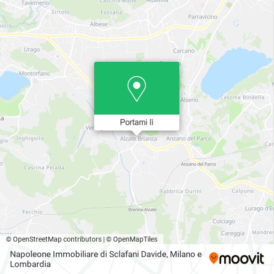 Mappa Napoleone Immobiliare di Sclafani Davide