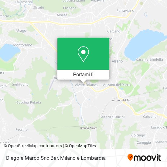 Mappa Diego e Marco Snc Bar