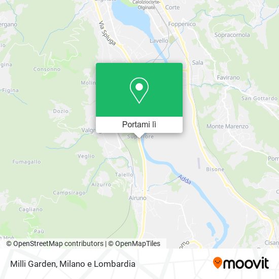 Mappa Milli Garden