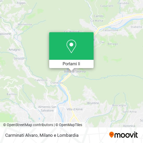 Mappa Carminati Alvaro