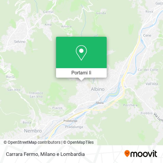Mappa Carrara Fermo