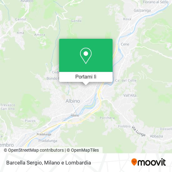 Mappa Barcella Sergio