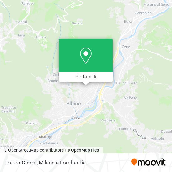 Mappa Parco Giochi