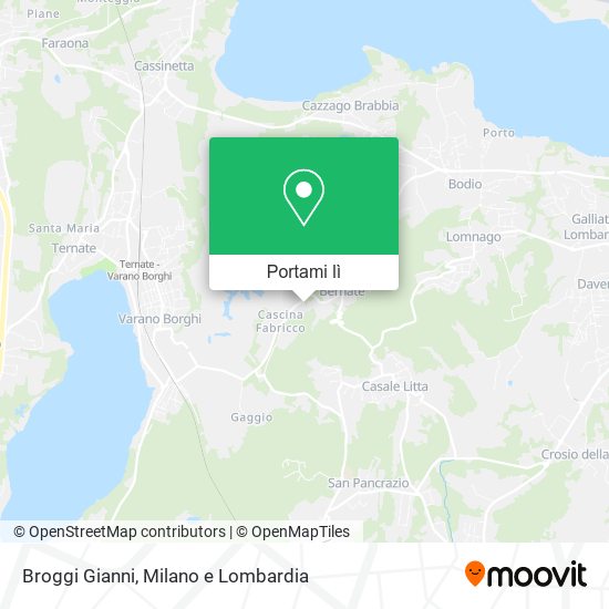 Mappa Broggi Gianni