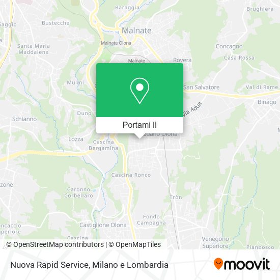 Mappa Nuova Rapid Service