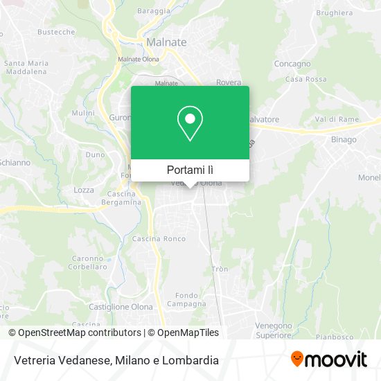 Mappa Vetreria Vedanese