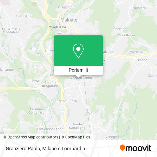 Mappa Granziero Paolo