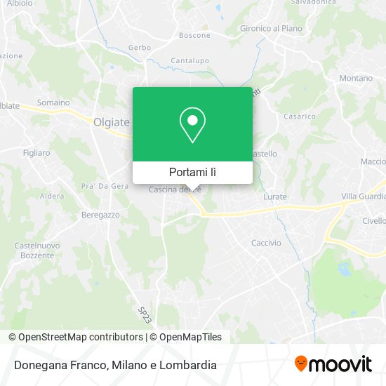 Mappa Donegana Franco