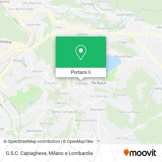 Mappa G.S.C. Capiaghese