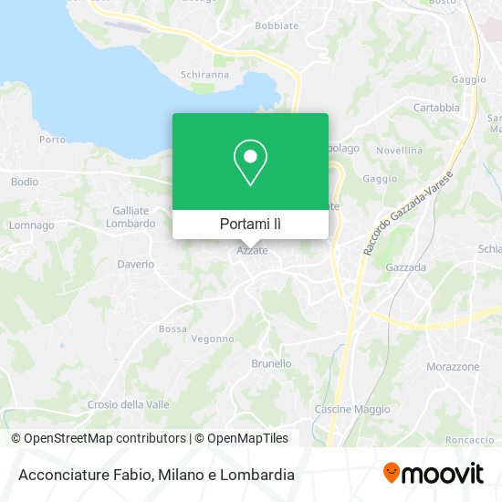 Mappa Acconciature Fabio