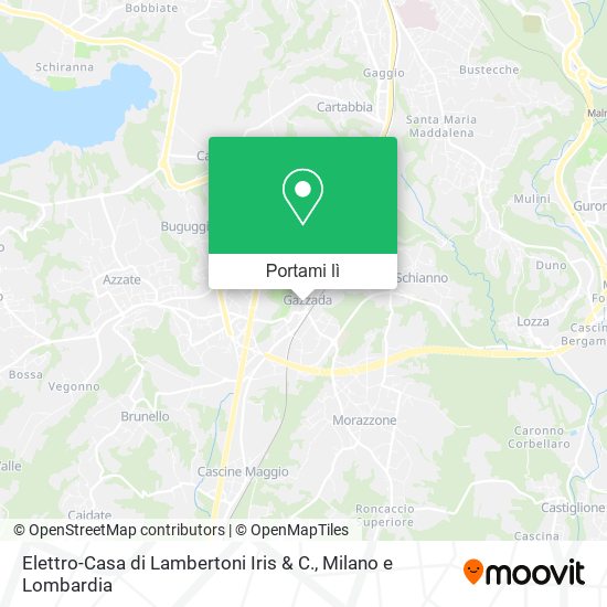 Mappa Elettro-Casa di Lambertoni Iris & C.