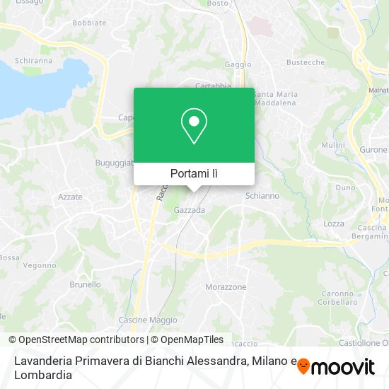 Mappa Lavanderia Primavera di Bianchi Alessandra