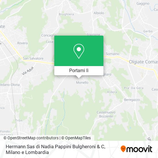 Mappa Hermann Sas di Nadia Pappini Bulgheroni & C