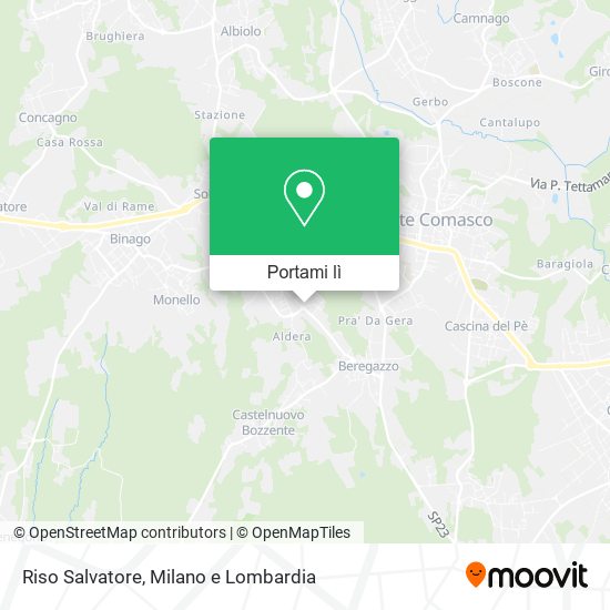 Mappa Riso Salvatore
