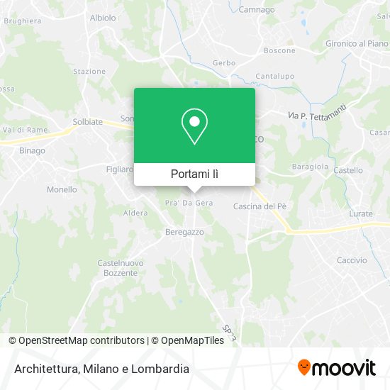 Mappa Architettura