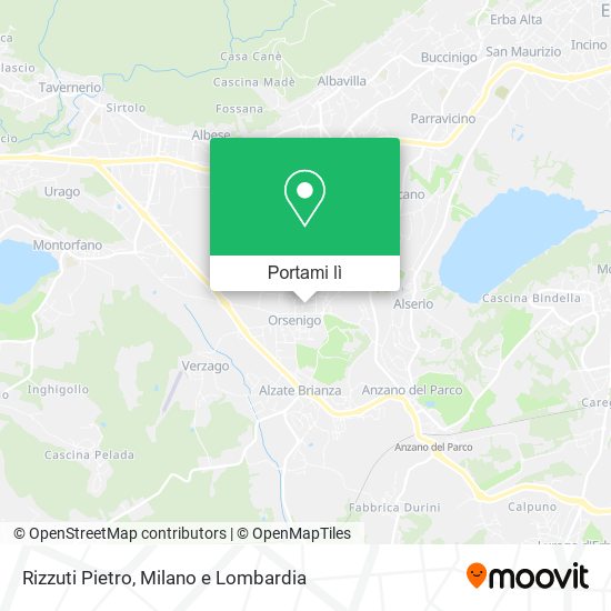 Mappa Rizzuti Pietro